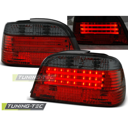 Fanali Posteriori LED Rosso Fumé per BMW E38 06/1994-07/2001 (Cod. TT-LDBM45)