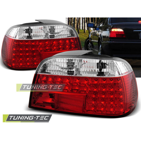Fanali Posteriori LED Rosso/bianco per BMW E38 06/1994-07/2001 (Cod. TT-LDBM09)