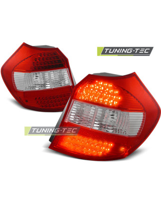 Fanali Posteriori LED Rosso/bianco per BMW E87 2004-08/2007 (Cod. TT-LDBM20)