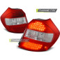 Fanali Posteriori LED Rosso/bianco per BMW E87 2004-08/2007 (Cod. TT-LDBM20)