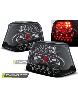 Fanali Posteriori LED Nero per Volkswagen Golf 4 09/1997-09/2003 (Cod. TT-LDVW09)
