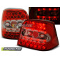 Fanali Posteriori LED Rosso/bianco per Volkswagen Golf 4 09/1997-09/2003 (Cod. TT-LDVW37)