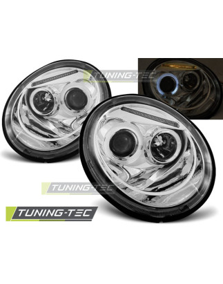 Fari Anteriori Angel Eyes per Volkswagen New Beetle 10/1998-05/2005 (Cod. TT-LPVW75)