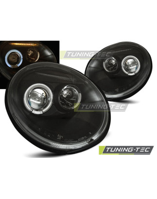 Fari Anteriori Angel Eyes per Volkswagen New Beetle 10/1998-05/2005 (Cod. TT-LPVW76)