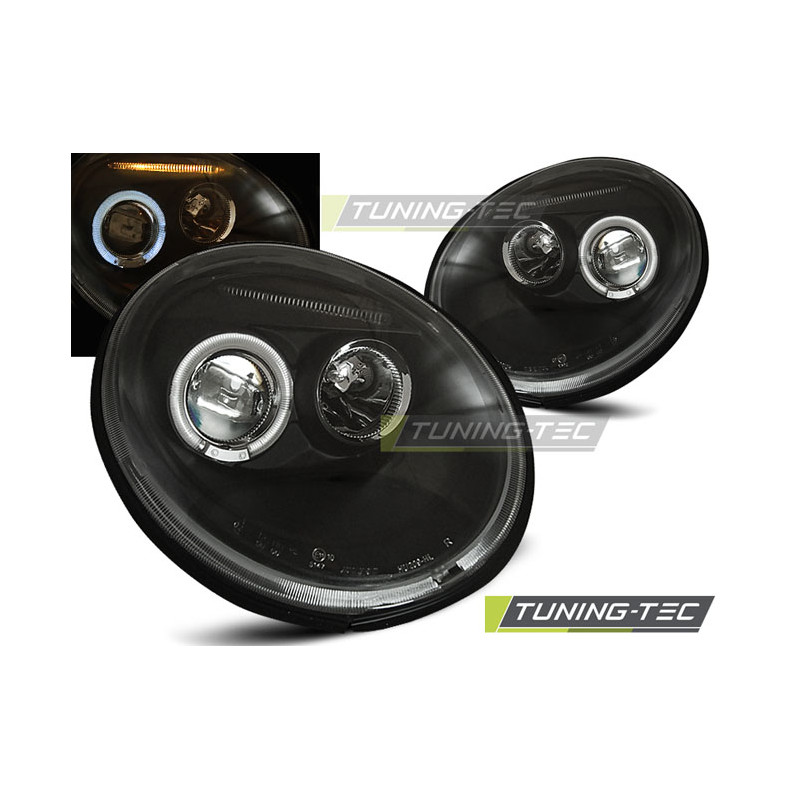 Fari Anteriori Angel Eyes per Volkswagen New Beetle 10/1998-05/2005 (Cod. TT-LPVW76)