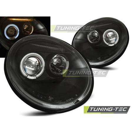 Fari Anteriori Angel Eyes per Volkswagen New Beetle 10/1998-05/2005 (Cod. TT-LPVW76)