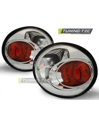 Fanali Posteriori Cromato per Volkswagen New Beetle 10/1998-05/2005 (Cod. TT-LTVW86)
