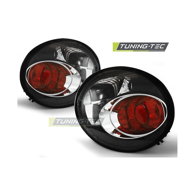 Fanali Posteriori Nero per Volkswagen New Beetle 10/1998-05/2005 (Cod. TT-LTVW87)
