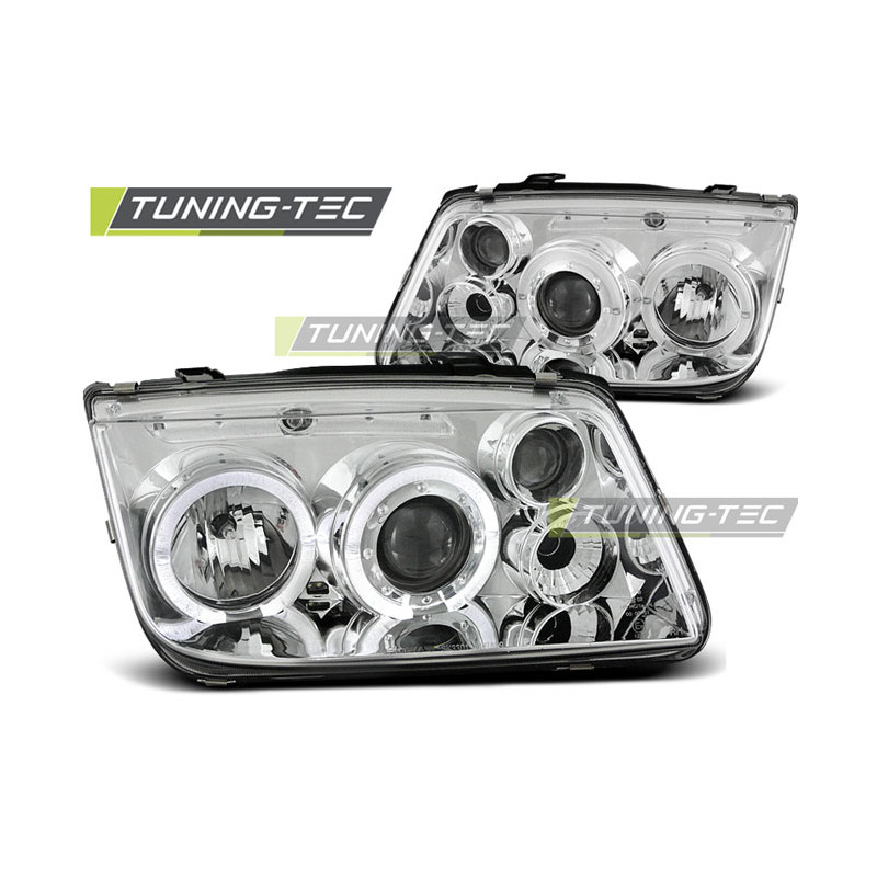 Fari Anteriori Angel Eyes per Volkswagen Bora 09/1998-07/2005 (Cod. TT-LPVW14)
