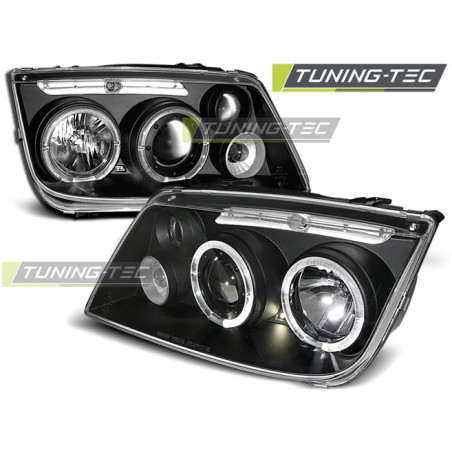 Fari Anteriori Angel Eyes per Volkswagen Bora 1998-2005 (Cod. TT-LPVW15)