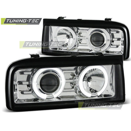 Fari Anteriori Angel Eyes per Volkswagen Corrado 1988-1995 (Cod. TT-LPVW35)