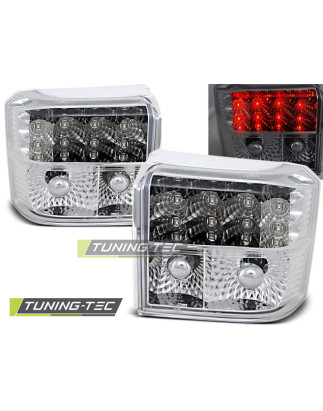 Fanali Posteriori LED Cromato per Volkswagen T4 1990-03/2003 (Cod. TT-LDVW23)