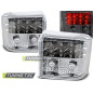Fanali Posteriori LED Cromato per Volkswagen T4 1990-03/2003 (Cod. TT-LDVW23)