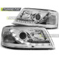 Fari Anteriori Luci Diurne Cromato per Volkswagen T5 04/2003-08/2009 (Cod. TT-LPVW18)