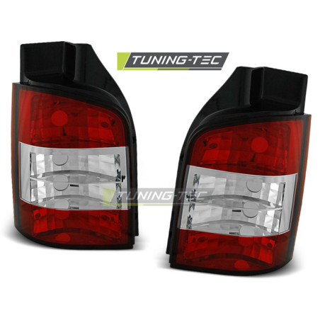 Fanali Posteriori Rosso/bianco per Volkswagen T5 04/2003-2009 (Cod. TT-LTVW76)