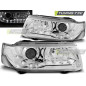Fari Anteriori Luci Diurne Cromato per Volkswagen Passat B4 11/1993-05/1997 (Cod. TT-LPVW96)