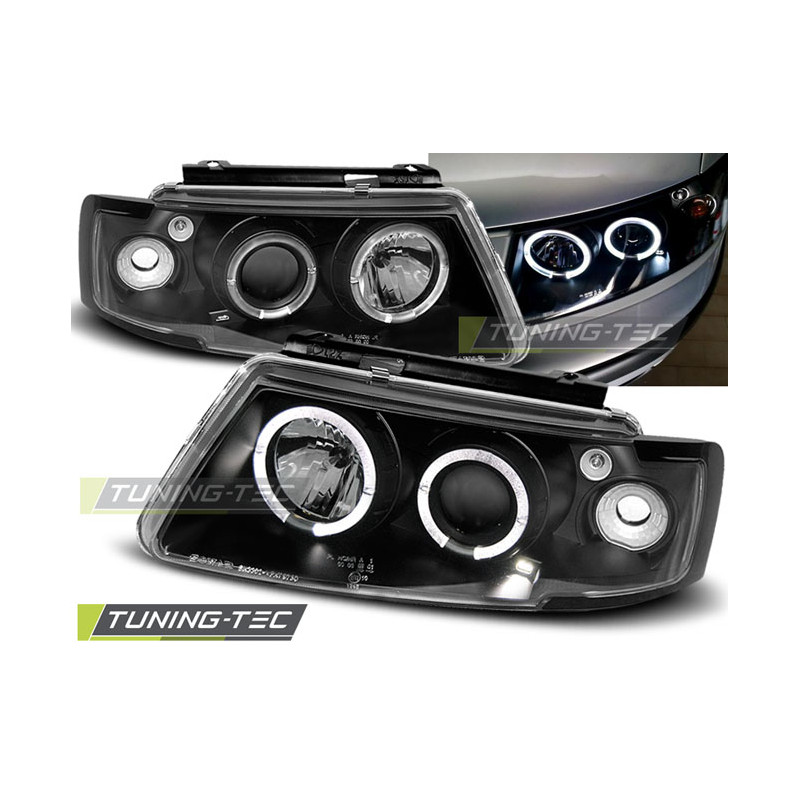 Fari Anteriori Angel Eyes per Volkswagen Passat B5 3B 11/1996-08/2000 (Cod. TT-LPVW13)