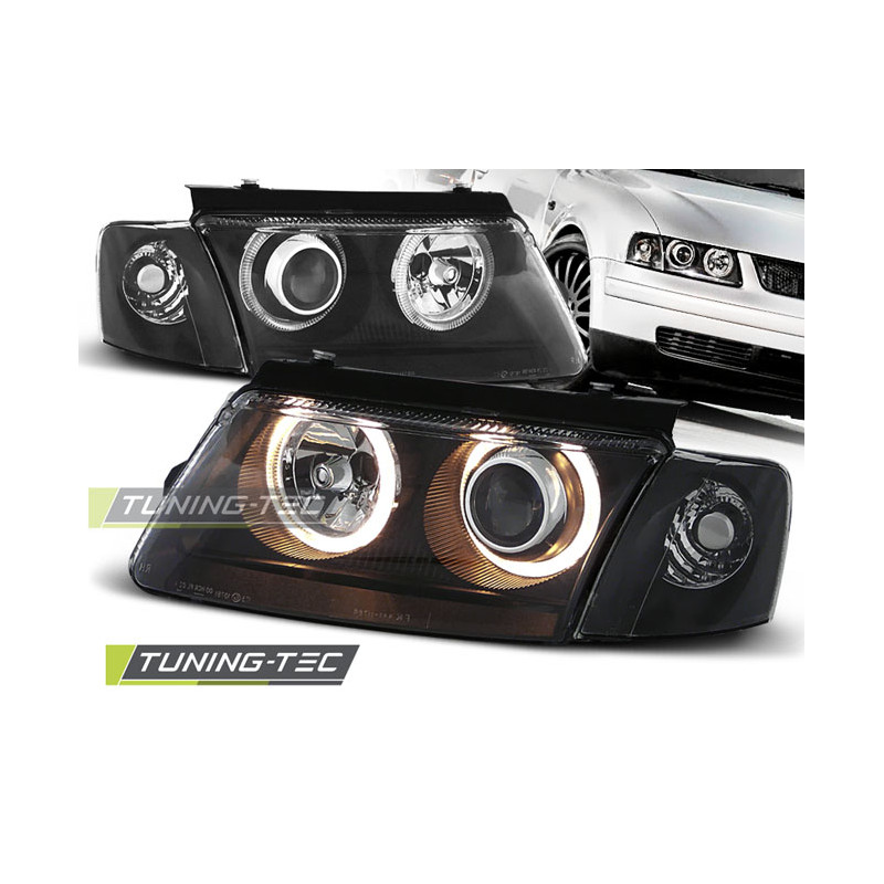 Fari Anteriori Angel Eyes per Volkswagen Passat B5 3B 11/1996-08/2000 (Cod. TT-LPVW26)