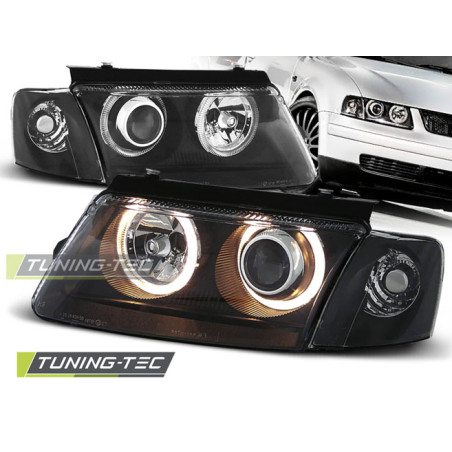Fari Anteriori Angel Eyes per Volkswagen Passat B5 3B 11/1996-08/2000 (Cod. TT-LPVW26)