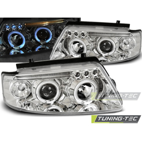 Fari Anteriori Angel Eyes per Volkswagen Passat B5 3B 11/1996-08/2000 (Cod. TT-LPVW77)