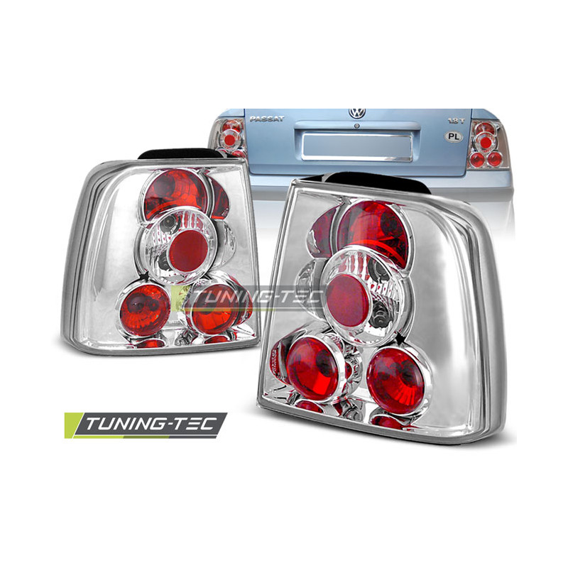 Fanali Posteriori Cromato per Volkswagen Passat B5 11/1996-08/2000 (Cod. TT-LTVW12)