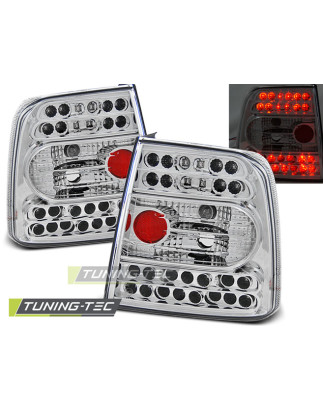 Fanali Posteriori LED Cromato per Volkswagen Passat B5 11/1996-08/2000 (Cod. TT-LDVW18)