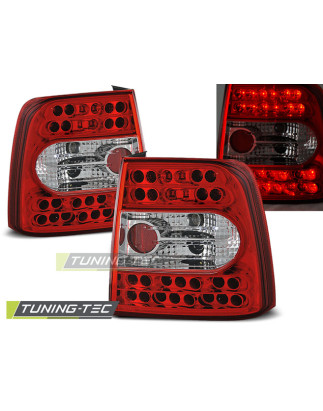 Fanali Posteriori LED Rosso/bianco per Volkswagen Passat B5 11/1996-08/2000 (Cod. TT-LDVW20)