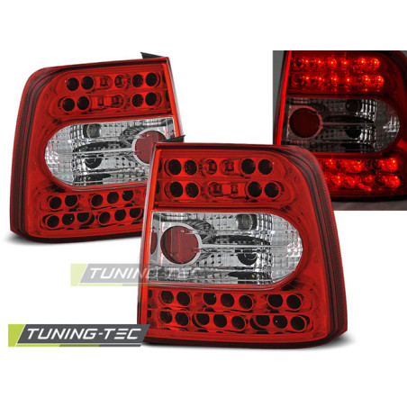 Fanali Posteriori LED Rosso/bianco per Volkswagen Passat B5 11/1996-08/2000 (Cod. TT-LDVW20)