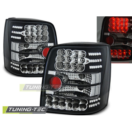 Fanali Posteriori LED Nero per Volkswagen Passat B5 Variant 11/1996-08/2000 (Cod. TT-LDVW16)