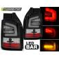 Fanali Posteriori LED Nero per Volkswagen T5 04/2003-2009 (Cod. TT-LDVW92)