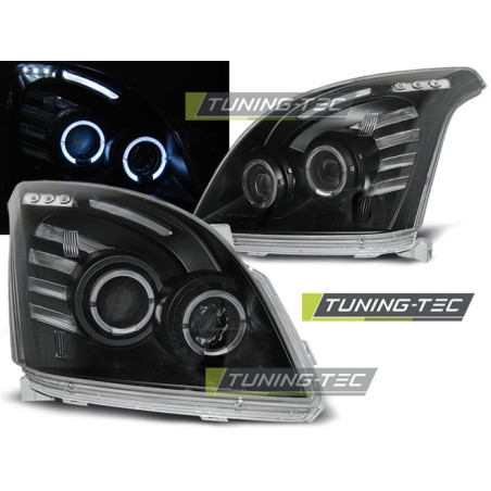 Fari Anteriori Angel Eyes per Toyota Land Cruiser 120 2003-2009 (Cod. TT-LPTO06)