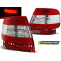 Fanali Posteriori LED Rosso/bianco per Audi A4 11/1994-09/2000 (Cod. TT-LDAU81)
