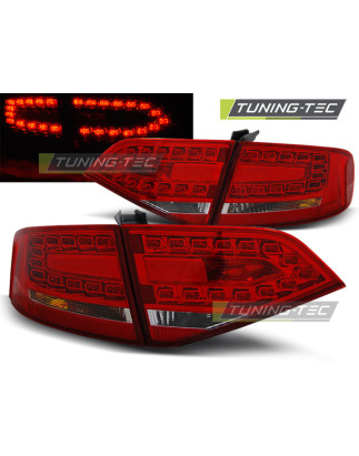Fanali Posteriori LED Rosso/bianco per Audi A4 B8 2008-2011 (Cod. TT-LDAU87)