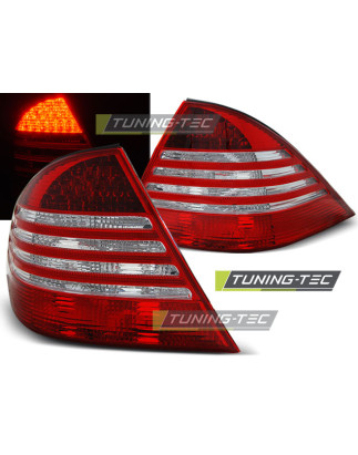 Fanali Posteriori LED Rosso/bianco per Mercedes-Benz W220 S-klasa 09/1998-05/2005 (Cod. TT-LDME48)