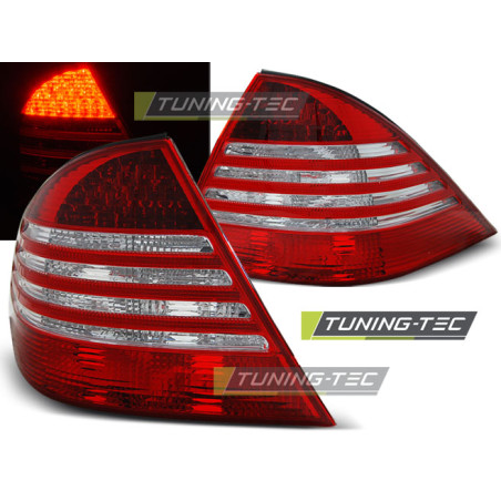 Fanali Posteriori LED Rosso/bianco per Mercedes-Benz W220 S-klasa 09/1998-05/2005 (Cod. TT-LDME48)