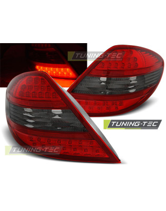 Fanali Posteriori LED Rosso Fumé per Mercedes-Benz R171 Slk 2004-2011 (Cod. TT-LDME57)