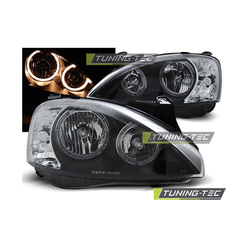 Fari Anteriori Angel Eyes per Opel Corsa C 11/2000-09/2006 (Cod. TT-LPOP93)