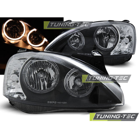Fari Anteriori Angel Eyes per Opel Corsa C 11/2000-09/2006 (Cod. TT-LPOP93)