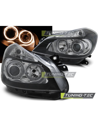Fari Anteriori Angel Eyes per Renault Clio 3 2005-2009 (Cod. TT-LPRE30)