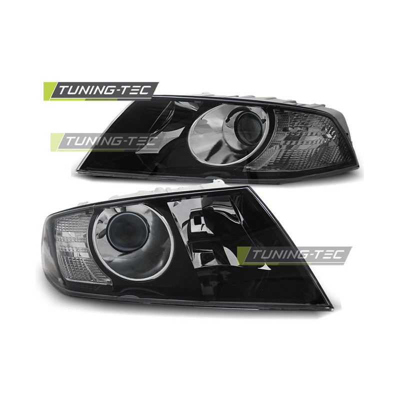Fari Anteriori Nero per Skoda Octavia 2004-2008 (Cod. TT-LPSK15)