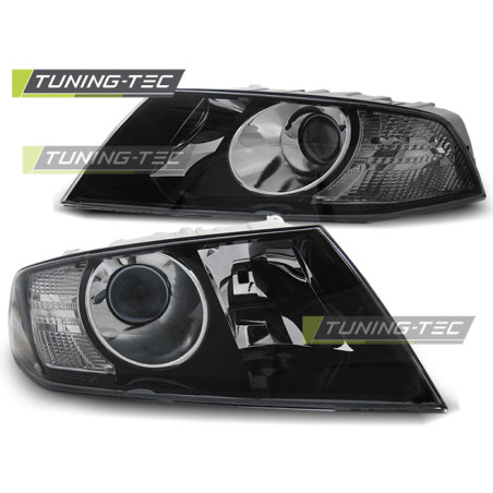 Fari Anteriori Nero per Skoda Octavia 2004-2008 (Cod. TT-LPSK15)