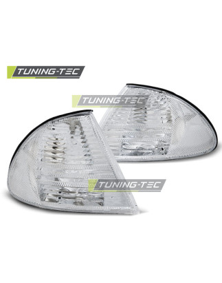Indicatori Anteriori Cromato per BMW E46 05/1998-08/2001 (Cod. TT-KPBM24)