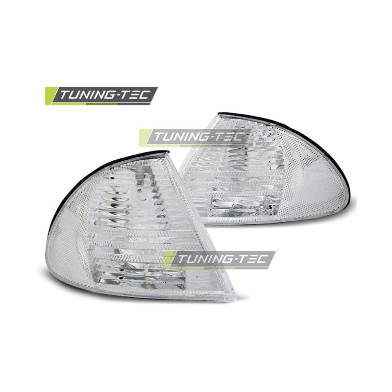Indicatori Anteriori Cromato per BMW E46 05/1998-08/2001 (Cod. TT-KPBM24)
