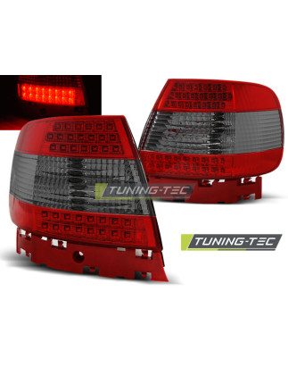 Fanali Posteriori LED Rosso Fumé per Audi A4 11/1994-09/2000 (Cod. TT-LDAU83)