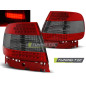 Fanali Posteriori LED Rosso Fumé per Audi A4 11/1994-09/2000 (Cod. TT-LDAU83)