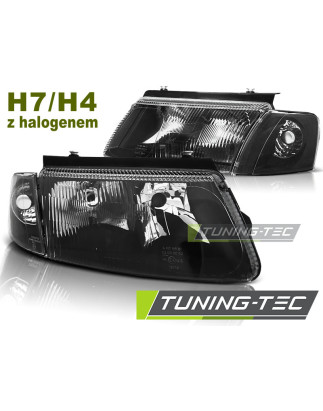 Fari Anteriori Nero per Volkswagen Passat B5 3B 11/1996-08/2000 (Cod. TT-LPVW30)