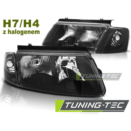 Fari Anteriori Nero per Volkswagen Passat B5 3B 11/1996-08/2000 (Cod. TT-LPVW30)