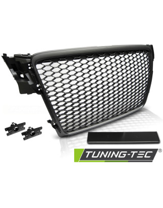 Griglia Frontale Nero per Audi A4 B8 2008-2011 (Cod. TT-GRAU01)