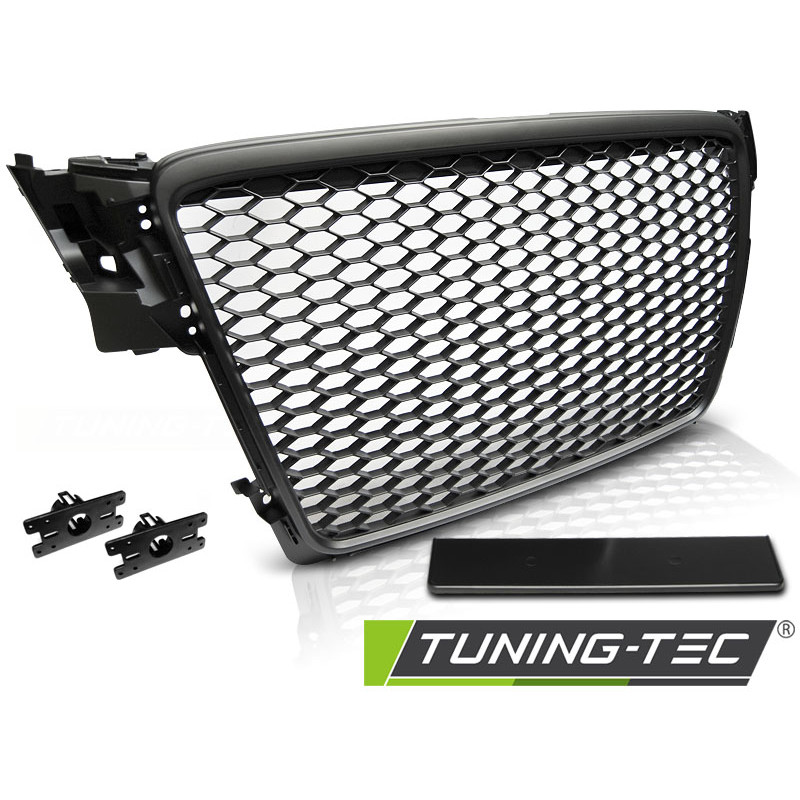 Griglia Frontale Nero per Audi A4 B8 2008-2011 (Cod. TT-GRAU01)