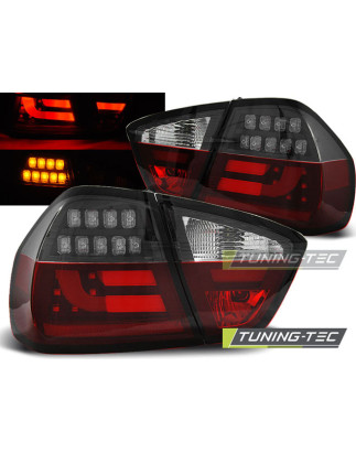 Fanali Posteriori LED Nero per BMW Serie 3 E90 03/2005-08/2008 (Cod. TT-LDBM74)